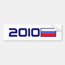 DRAPEAU de 2010 Russes Autocollants Pour Voiture