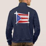 Drapeau de brosse de Porto Rico T-shirts