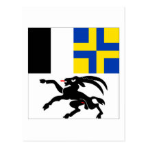 Drapeau de Graubuenden Cartes Postales