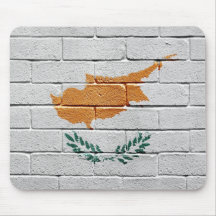 Drapeau de la Chypre Tapis De Souris