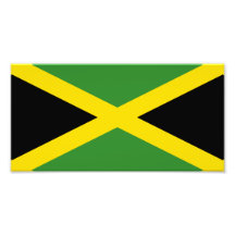 Drapeau de la Jamaïque Photos Sur Toile