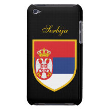 Drapeau de la Serbie Coque iPod Case-Mate