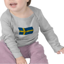 Drapeau de la Suède T-shirts