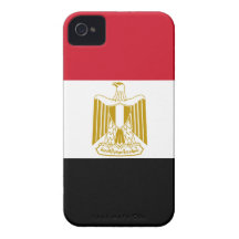 Drapeau de l'Egypte Étui iPhone 4