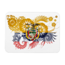 Drapeau de l'Equateur Magnet