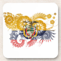 Drapeau de l'Equateur Sous-bocks