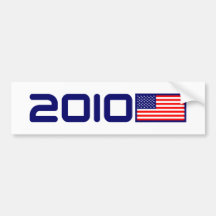 DRAPEAU DES 2010 ETATS-UNIS AUTOCOLLANTS POUR VOITURE