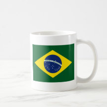 Drapeau du Brésil Tasse À Café