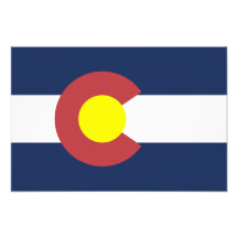 Drapeau du Colorado Impression Photographique