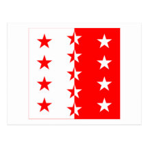 Drapeau du Valais Cartes Postales