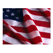 Drapeau national des Etats-Unis d'Amérique Carte Postale