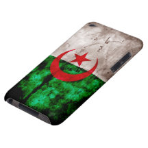 Drapeau patiné de l'Algérie Coques iPod Touch