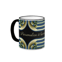 Drastisch! Buntes abstraktes Tasse