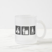 Drei wenig Pics - Frauen 8 Kaffeetassen