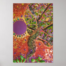 Druck-Plakat von sehen wir Baum durch Susan Crocen