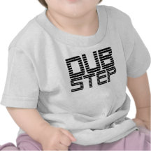 Dubstep zeichnete Text T-shirts