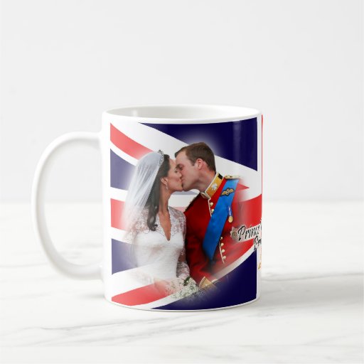 Duc et duchesse de tasse royale de mariage de Camb