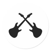 E-Gitarren gekreuzt