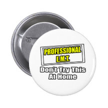 E.M.T professionnels….Plaisanterie Badges Avec Agrafe