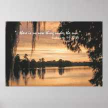 Ecclesiastes 1:9 Schrifts-Plakat-Druck
