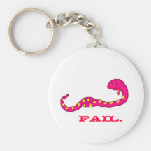 Échouer de serpent porte-clefs