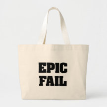 Échouer épique sacs en toile