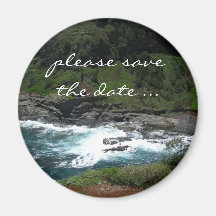 économies de plage la date magnets