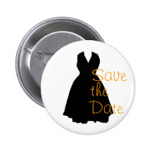Économies élégantes les boutons de date pin's