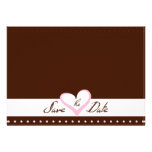 Économies roses de coeur la date bristols