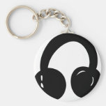 écouteurs du DJ Porte-clé