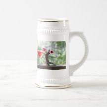 Écureuil de Noël buvant un cocktail Tasse À Café