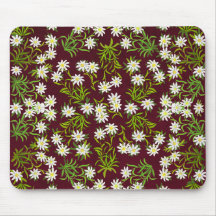 Edelweiss GebirgsBlumen Mousepad