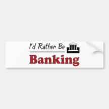 Eher hat ein Bankkonto Auto Sticker