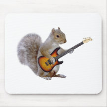 Eichhörnchen-Gitarre Mousepads