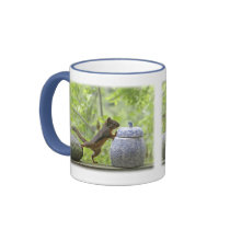 Eichhörnchen-und Plätzchen-Glas