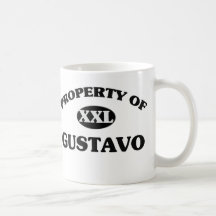 Eigentum von GUSTAVO Kaffeehaferl