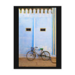 Ein Fahrrad wartet