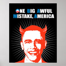EIN GROSSER SCHRECKLICHER FEHLER, AMERIKA POSTERDRUCK