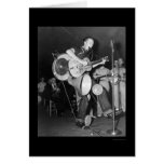 Ein Mann-Band Asheville, NC 1938 Karte