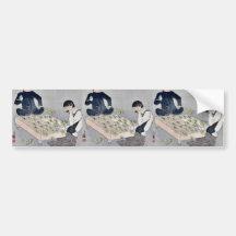 Ein Umkippen Russe durch Kobayashi, Kiyochika Autosticker