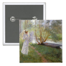Ein Weg durch den Fluss, 1890 Button
