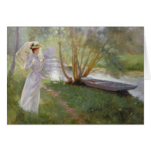 Ein Weg durch den Fluss, 1890 Karten