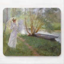 Ein Weg durch den Fluss, 1890 Mauspads