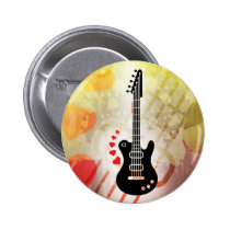 Eine Gitarre für einen LiebeSerenade buttons