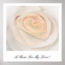 Eine Rose für meine Liebe! Plakat