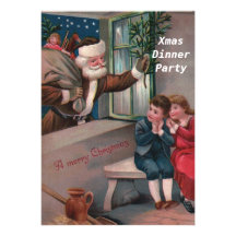 Einladung des Weihnachtsabendessen-Party-2