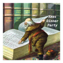 Einladung des Weihnachtsabendessen-Party-5