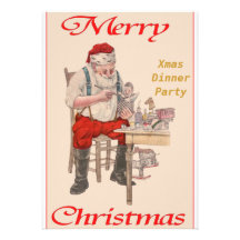 Einladung des Weihnachtsabendessen-Party-6