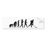 Eis-Hockey-Hockey-Spieler-Evolutions-Stoßaufkleber