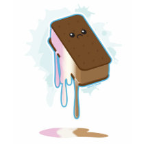 Eiscreme-Sandwich